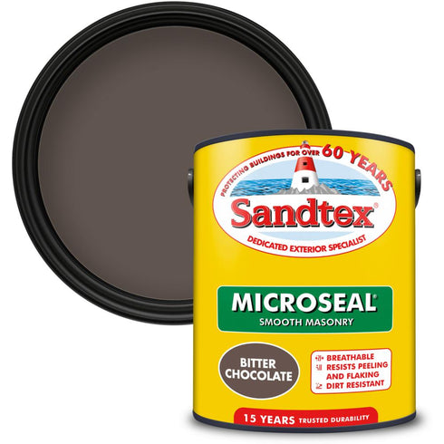 SANDTEX M/SEAL SMTH MASONRY BITTER CHOC 5L  (S)